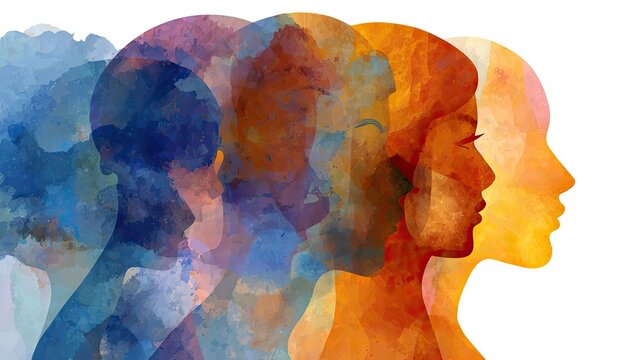 Discovering Your True Self Personality Types Guide, Psychology Self-Growth Book Concept, Minimalist Fresh