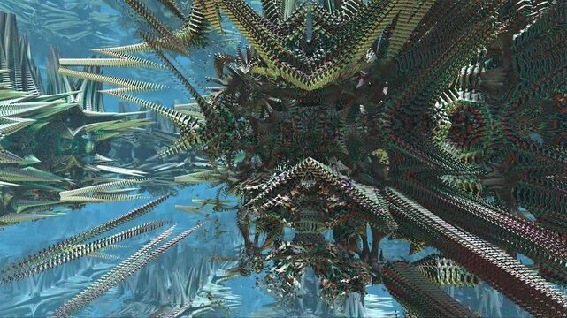 Quantum Research 05 - Fractal Landscapes H.264 high quality loop