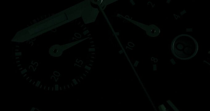 Premium Wristwatch Macro Detail Shot