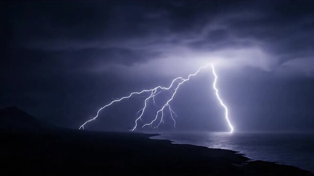 Dynamic Atmospheric Events Capturing diverse forms of lightning within vast, evolving cloudscapes.