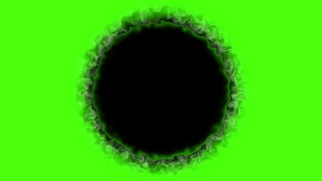 Television turn on and off. Noise on a old TV screen, Vintage switch on off television concept animation. 4k video