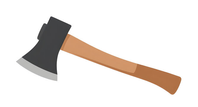 cartoon axe, axe icon, weapon tool, wood axe, battle axe, fantasy axe, game icon, graphic element, illustration axe, sharp blade, wooden handle, tool icon, cartoon weapon, design element, object icon,
