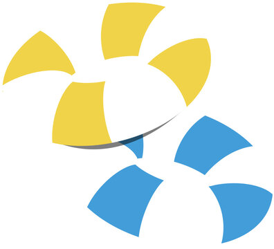 Colorful Inflatable Swim Rings, Summer Pool Floaties Illustration