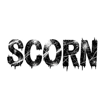 Scorn Text Effect