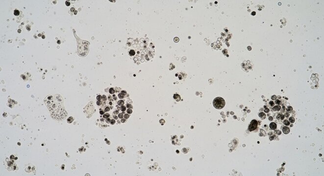A grayscale map showing population density across a geographic region