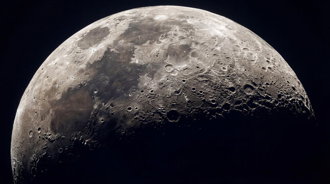 lua close-up espa&ccedil;o alta qualidade astronomia textura lunar superf&iacute;cie da lua detalhe n&iacute;tido universo fotografia espacial