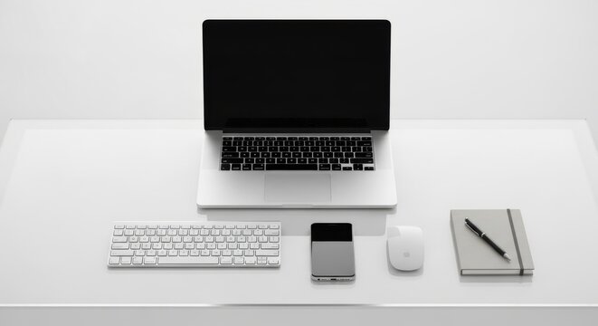 Retro computing setup featuring a vintage computer keyboard and screen