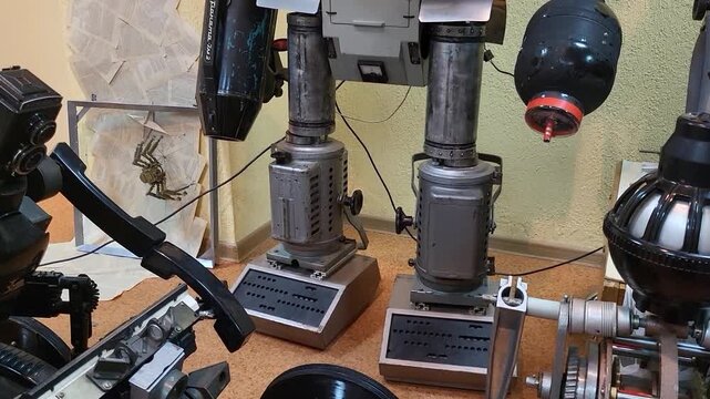 Robotic system wiring and electronic components, high tech hardware engineering research