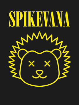 Spikevana Lion Face Logo Design.