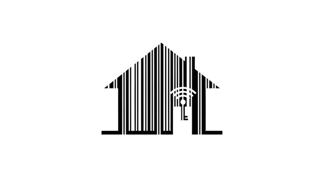 Barcode House Logo - Real Estate Security and Property Access