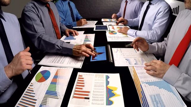 Financial stock market and cryptocurrency charts with data trends for investment and trading analysis.