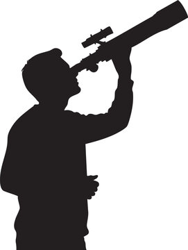 Shooting, rifle, hunter, silhouette, black, icon, vector, illustration, target practice, hunting, outdoors, sports