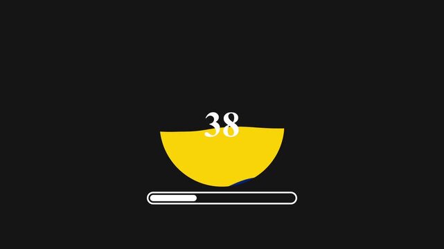 Venezuela Flag Loading Animation &ndash; Modern UI Loading Screen Loop