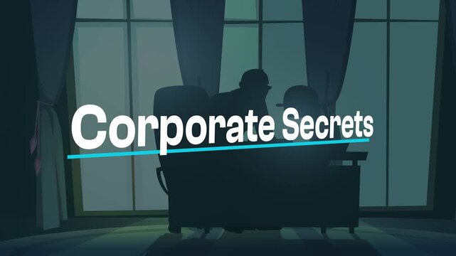  Corporate Secrets Confidentiality Title Animation