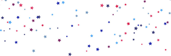 Fototapeta premium Festive background with colorful stars confetti