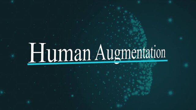Human Augmentation: An intriguing graphic that visualizes the innovative concepts of human enhancement through the fusion of technology and the human form.
