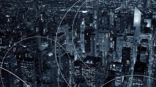 Futuristic AI-powered smart home and city technology with digital connectivity for modern intelligent living.