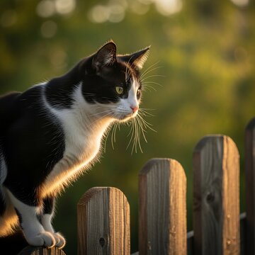 Golden Hour Watcher, Whisker's Edge