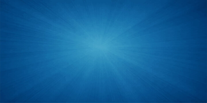 An abstract vector illustration featuring bright blue sun rays bursting from a glowing star pattern to create a summer sunlight flare backdrop for a sunny sea or water wallpaper design