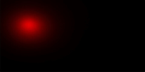A bright explosion of red and orange light creates a magic motion design with glowing fire flames and dark energy rays against a black space art background © MDNUR