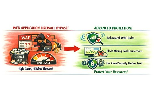 Web Application Firewall Bypass Prevention Concept &ndash; Advanced Behavioral Security Illustration