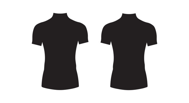 Elegant black t-shirts showcasing modern minimalist style and versatile casual wear options