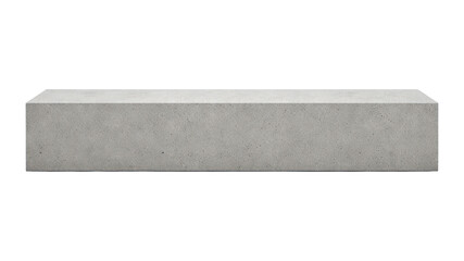 Naklejka premium PNG Minimalist concrete display platform