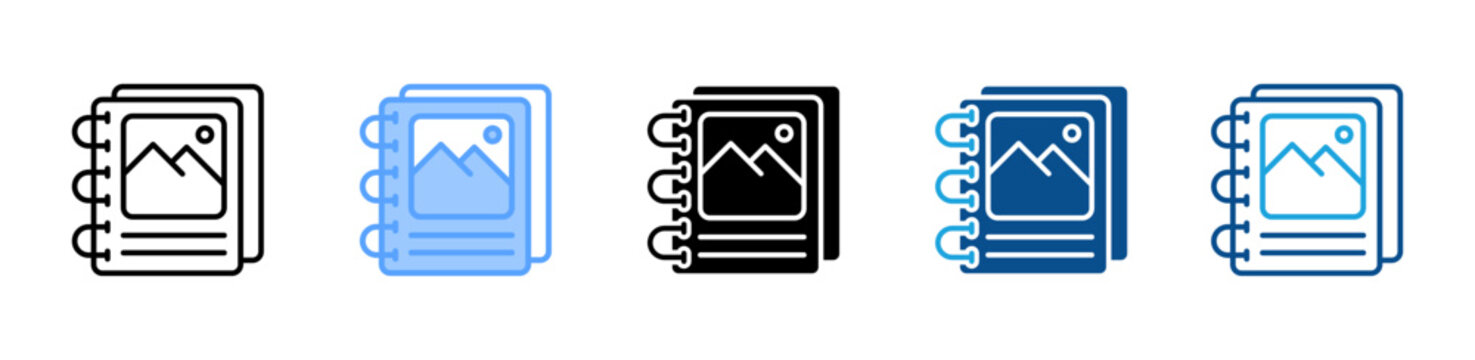 Binding icon multiple style and collection