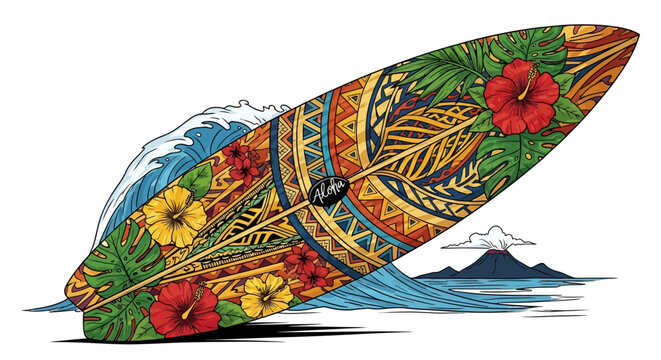 Polynesian Wave Vector Polynesian Ocean Images – Browse 17,359 Stock Photos, Vectors, and ...