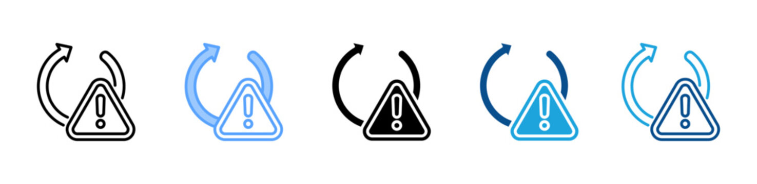 Update Failed icon multiple style and collection