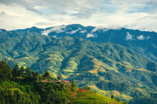 Natural and urban views of Vietnam