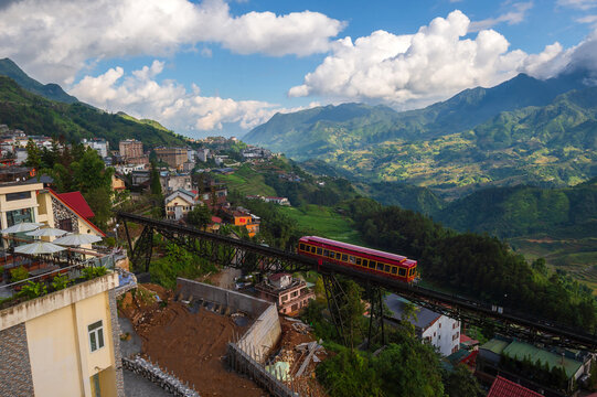 Natural and urban views of Vietnam