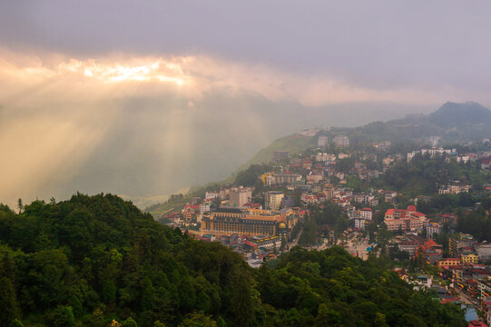 Natural and urban views of Vietnam