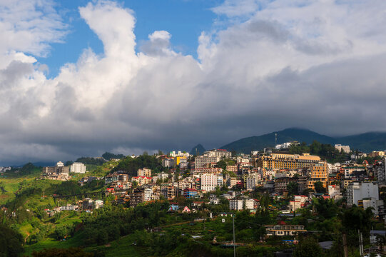 Natural and urban views of Vietnam