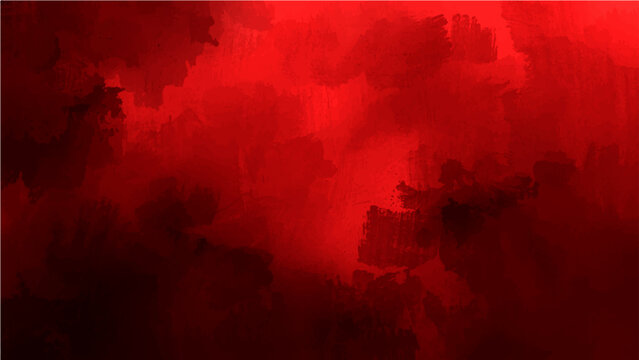 Vector Blood-red surreal cloudy abstract background generates intense mood and creates feelings