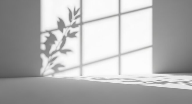 An empty 3d room architecture concept featuring a wooden floor and an open window frame that lets bright light into the blank house interior design