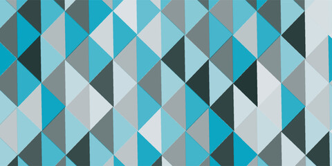 Obraz premium Abstract blue and green geometric background vector,eps.10