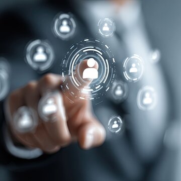 Corporate office infographic digital networking strategy implementation in professional settings