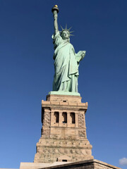 Fototapeta premium Statue of Liberty Monument on Liberty Island in New York City Symbol of Freedom