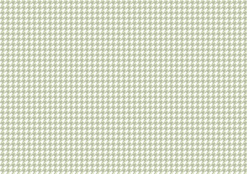 【日本の伝統模様】千鳥・千鳥格子のシームレスパターン（緑系） / Chidori & Chidori-goushi (Houndstooth) &ndash; Japanese Traditional Seamless Pattern  (Green Tones)