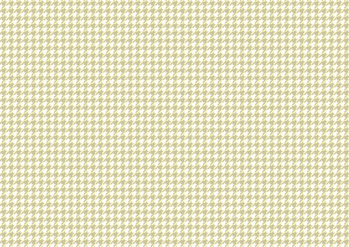【日本の伝統模様】千鳥・千鳥格子のシームレスパターン（黄系） / Chidori & Chidori-goushi (Houndstooth) &ndash; Japanese Traditional Seamless Pattern Set (Yellow Tones)