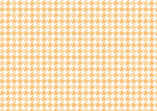 【日本の伝統模様】千鳥・千鳥格子のシームレスパターン（黄系） / Chidori & Chidori-goushi (Houndstooth) &ndash; Japanese Traditional Seamless Pattern Set (Yellow Tones)