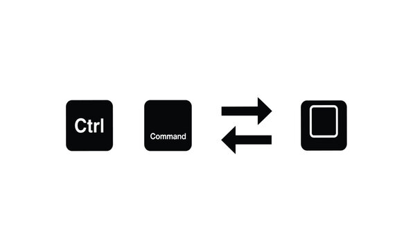 Mac and PC keyboard shortcut keys.