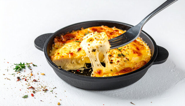Stretchy Melted Provoleta Cheese