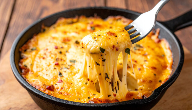 Stretchy Melted Provoleta Cheese