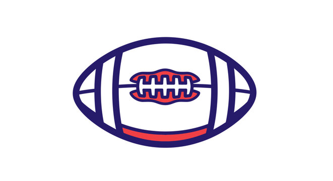 American Football Ball Sports Equipment.