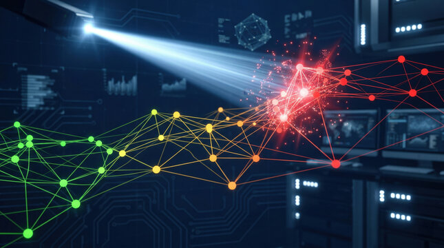 Risk assessment and risk management frameworks concept showing analysis of likelihood and impact, risk heatmaps, dashboards, and mitigation planning to support enterprise decision-making, governance, 