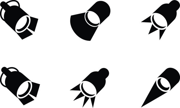 Grappling hook security icon set with line art silhouette figures, minimal interface symbols, and bold vector-like shapes for safety and protection UI