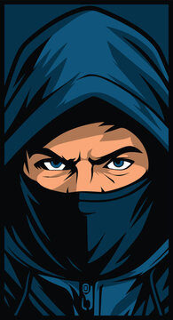 ultras no face hooligan casual football fans sticker logo vector design