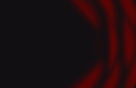 Red Light Curve, Abstract Background with Copy Space